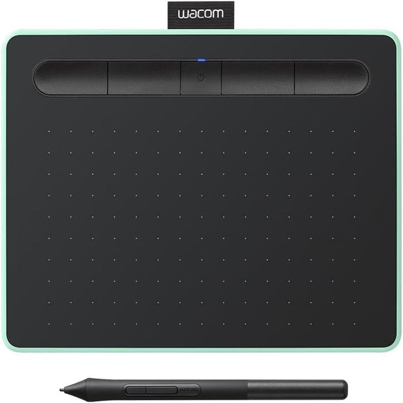 Wacom CTL-4100WL-E0-CX Intuos Creative Pen Tablet with Bluetooth, Small, Pistachio