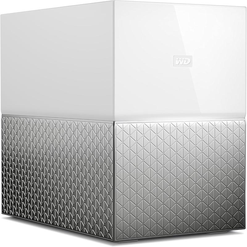 Western Digital WDBMUT0060JWT-SESN My Cloud Home Duo Personal Cloud Storage, 6TB