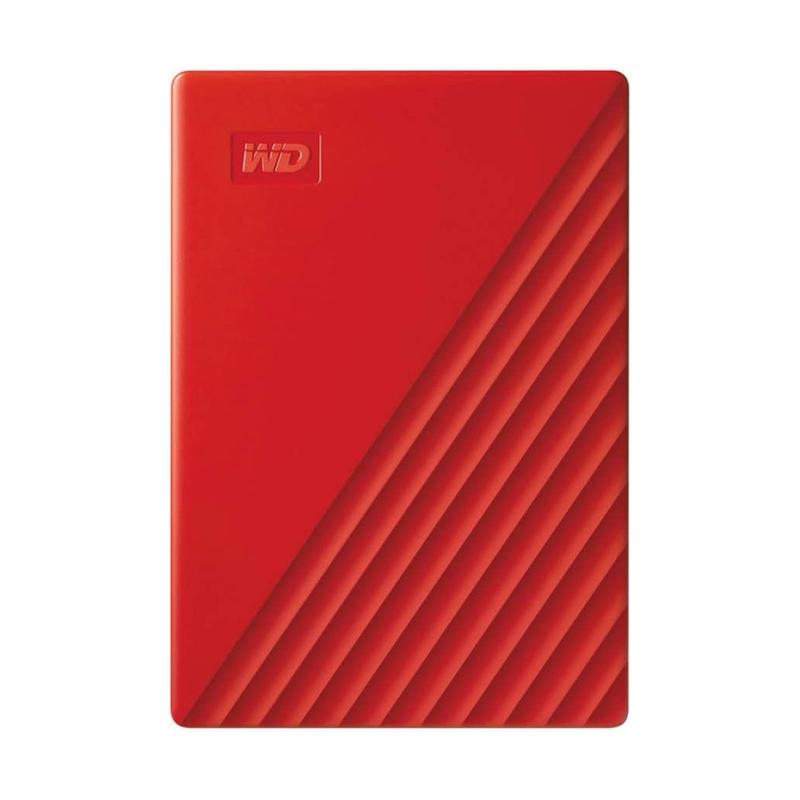 Western Digital WDBYVG0020BRD-WESN My Passport Portable External Hard Drive, 2TB, Red