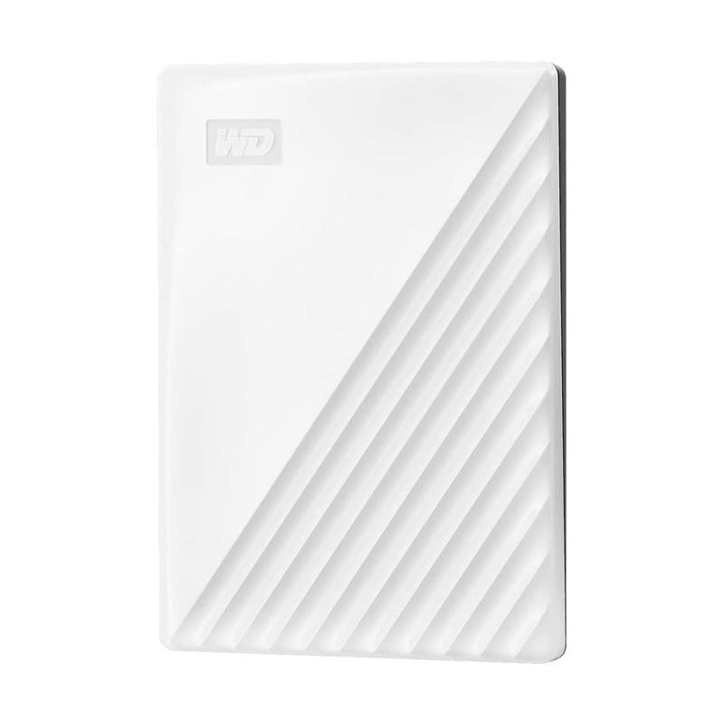 Western Digital My Passport Portable Hard Drive, 2tb, White