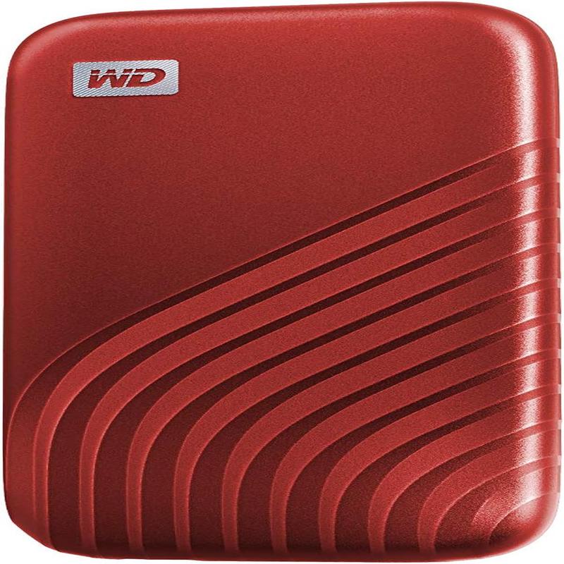 Western Digital WDBAGF5000ARD-WESN My Passport SSD, 500GB, Red