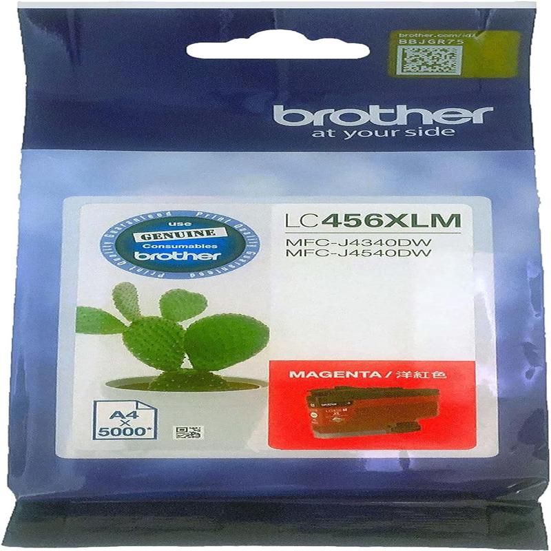 Brother LC456XLM Ink Cartridge Compatible for MFC-J4340DW and MFC-J4540DW, 5000 Pages, Magenta