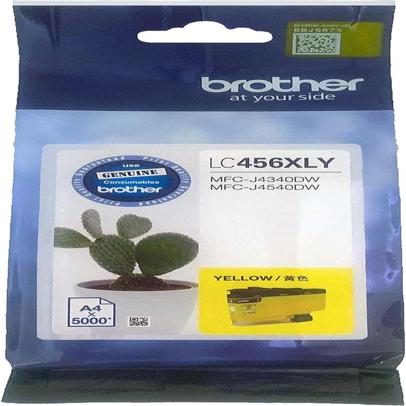 Brother LC456XLY Ink Cartridge Compatible for MFC-J4340DW and MFC-J4540DW, 5000 Pages, Yellow