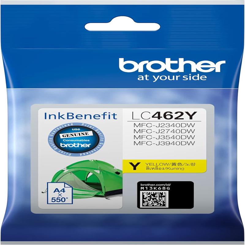 Brother LC462Y Yellow Original InnobellaTM Ink Cartridge, for MFC-J2340DW, MFC-J2740DW, MFC-J3940DW
