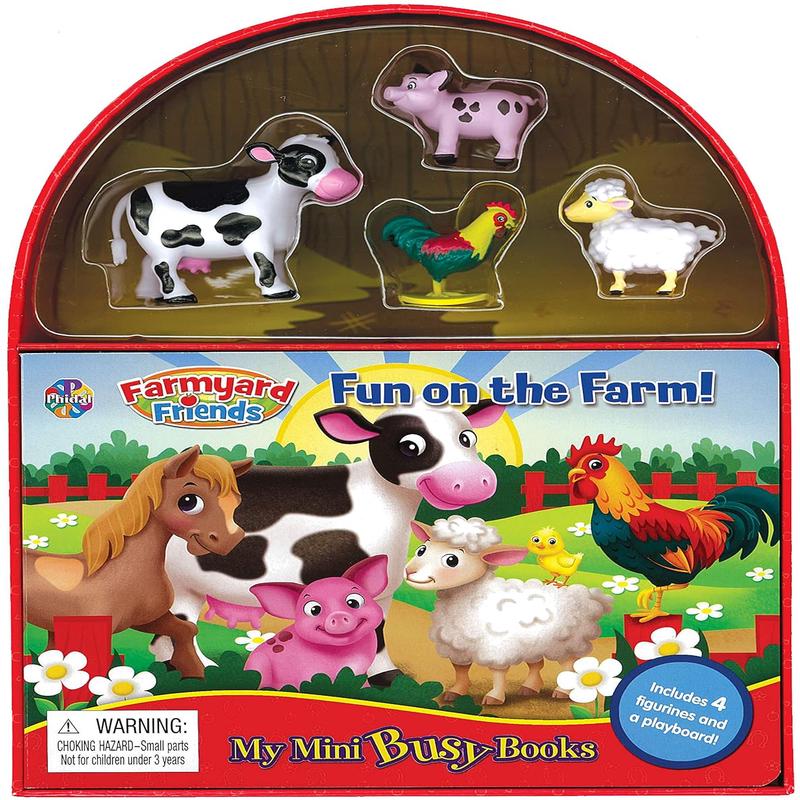 Farmyard Farms My Mini Busy Book (Board Book)
