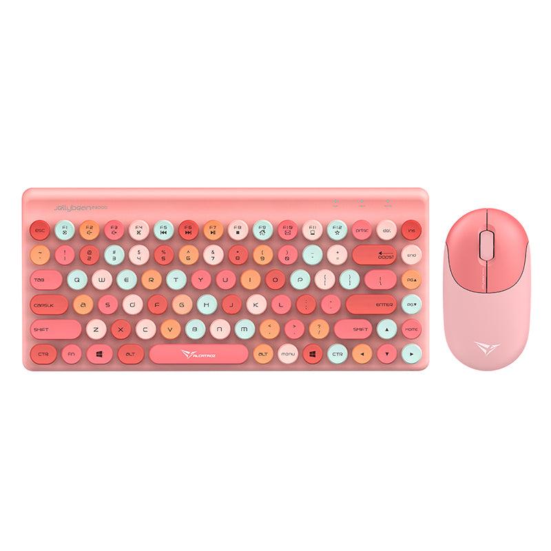 Alcatroz JellyBean A3000 Wireless And Bluetooth Combo - Pink